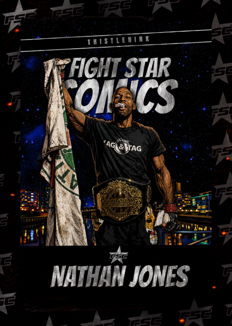 NATHAN JONES COMIC CARD AUTO