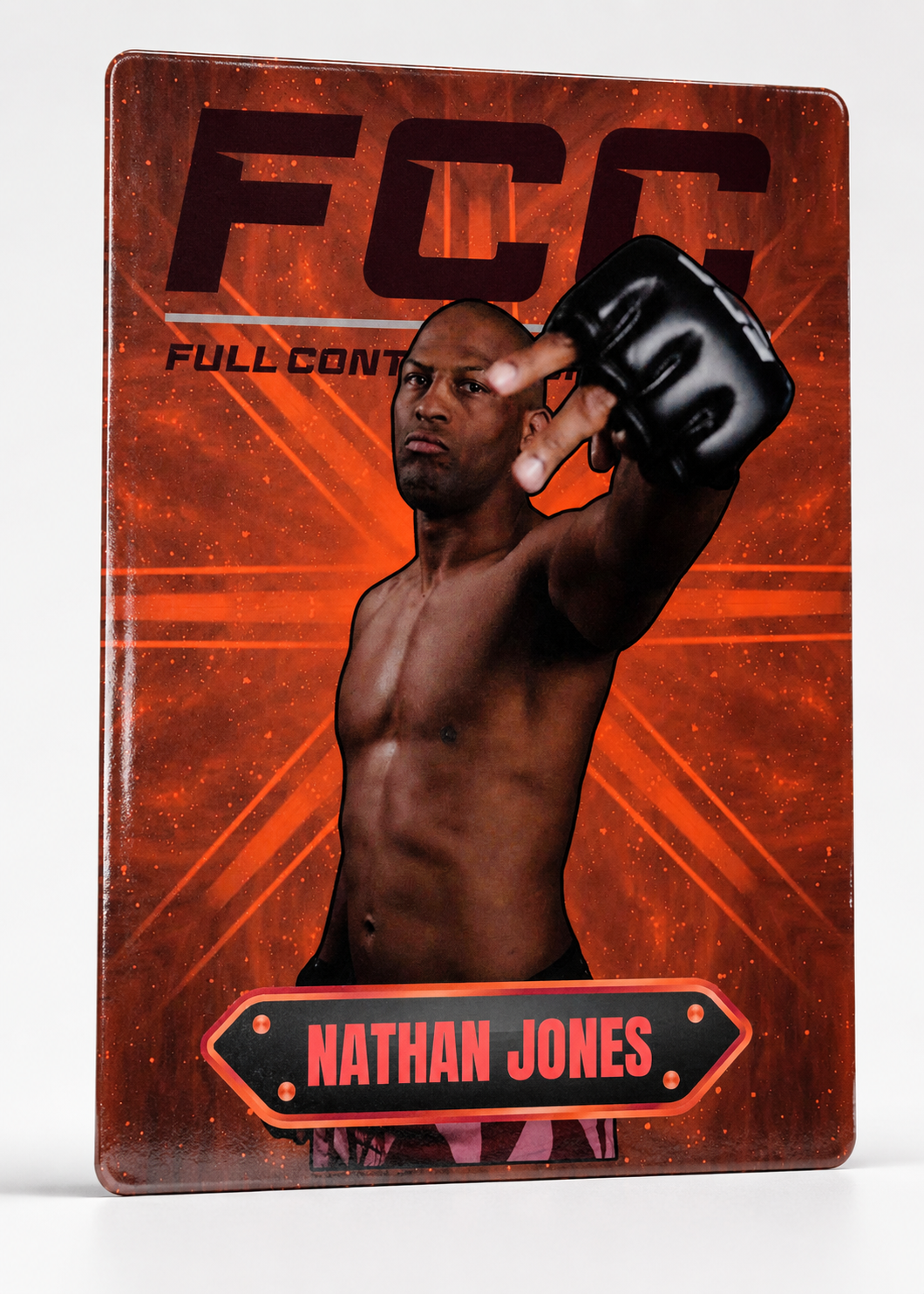 Nathan Jones FCC Base Trading Card