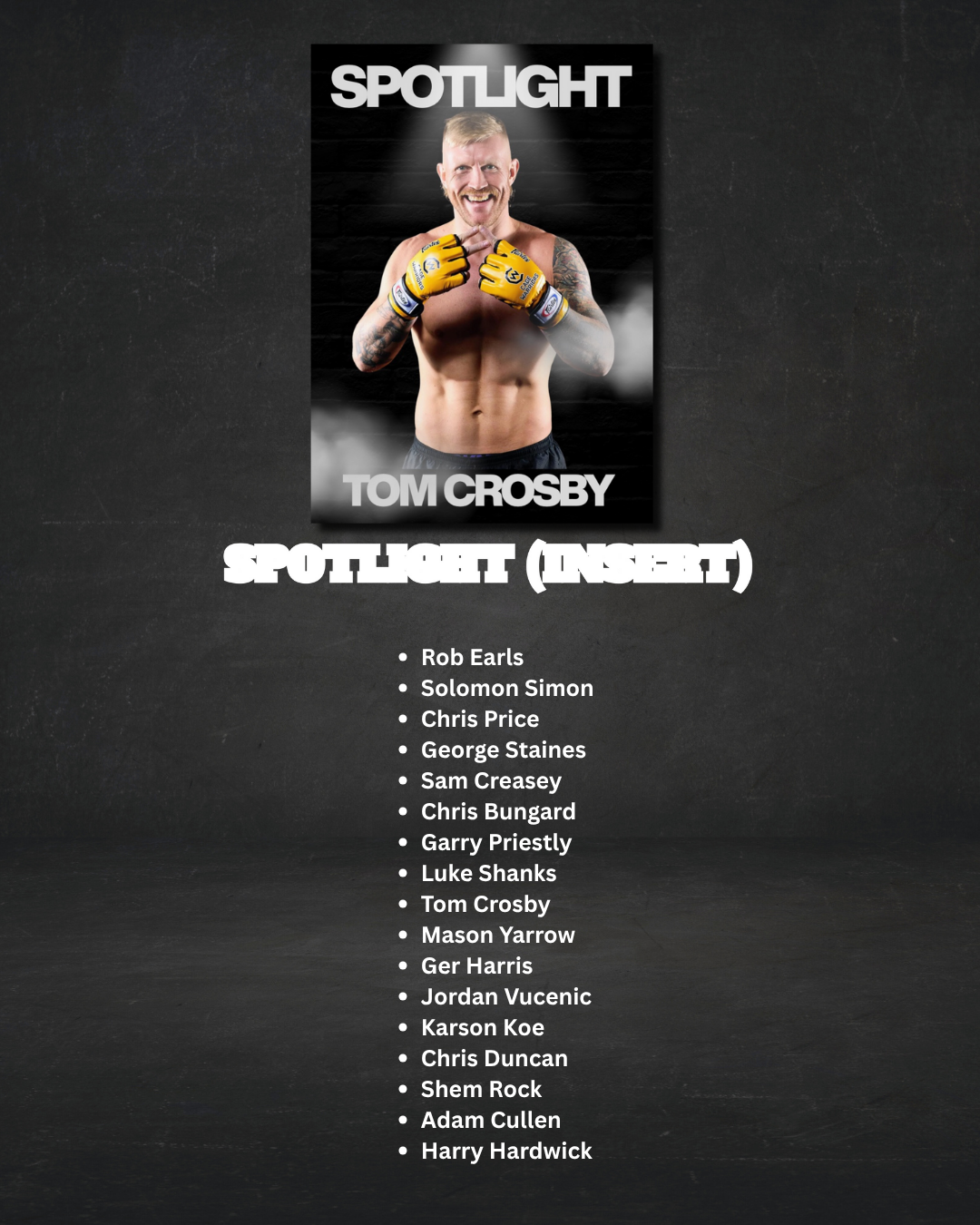 PRE-ORDER - TNI FIGHT VAULT - BEST IN BRITAIN & IRELAND -