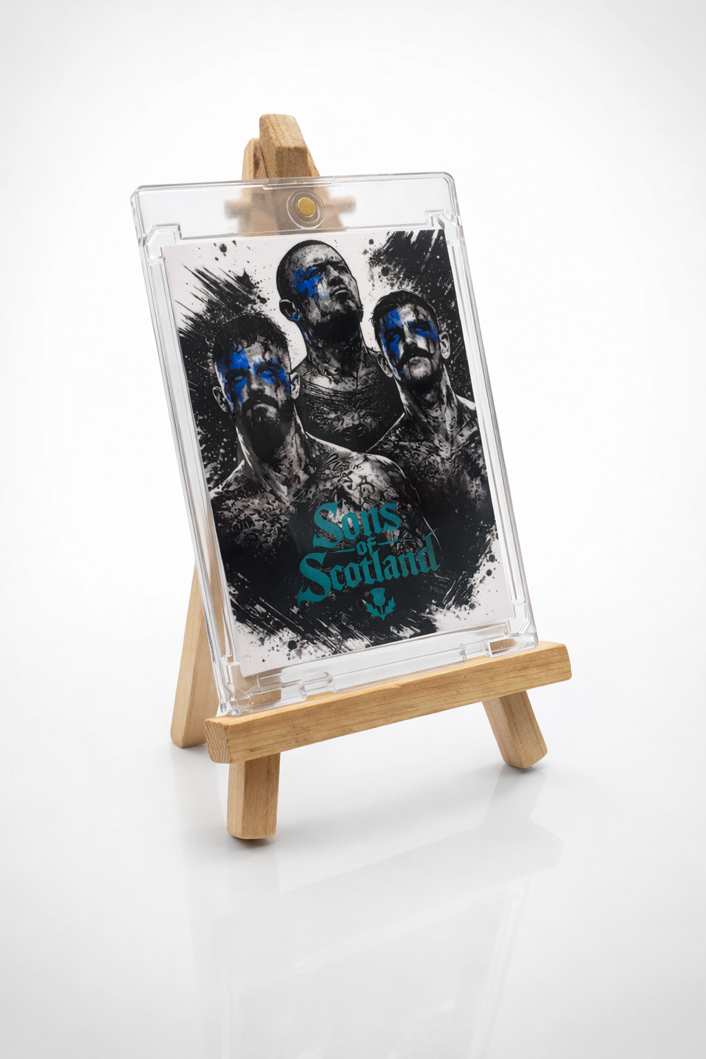 Sons of Scotland “inked” triple autograph (Free gift)