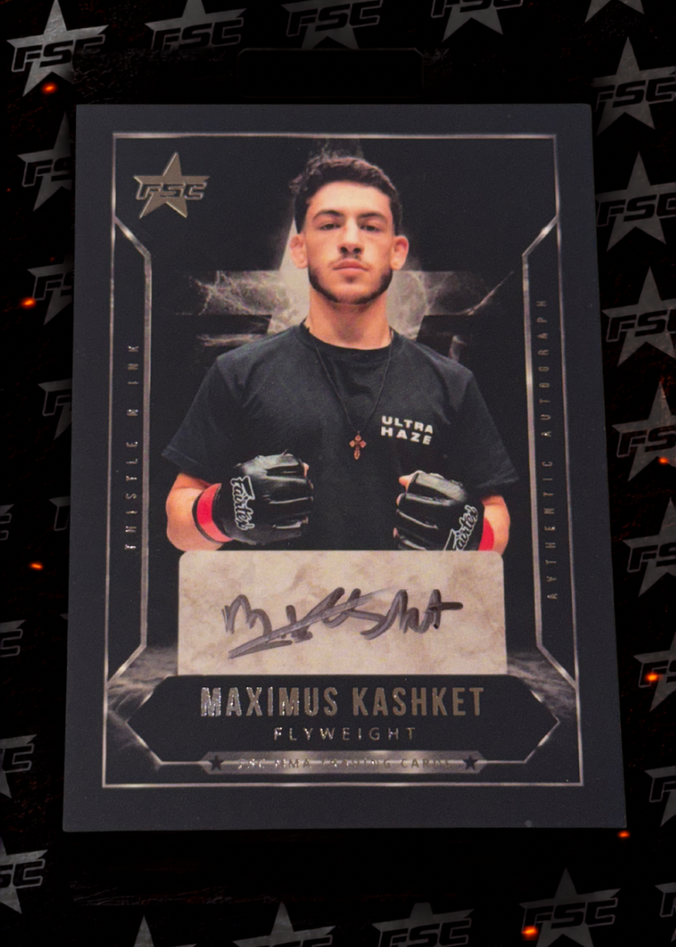 MAXIMUS KASHKET ON CARD AUTO