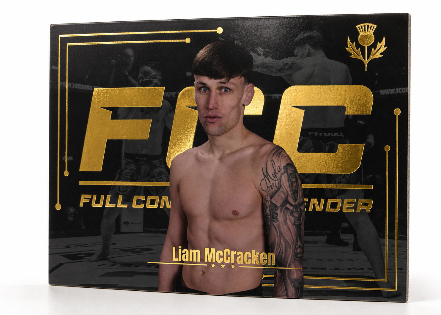 Liam McCracken FCC Gold Edition Trading Card