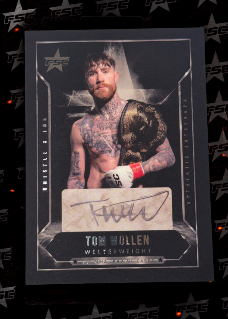 TOM MULLEN ON CARD AUTO