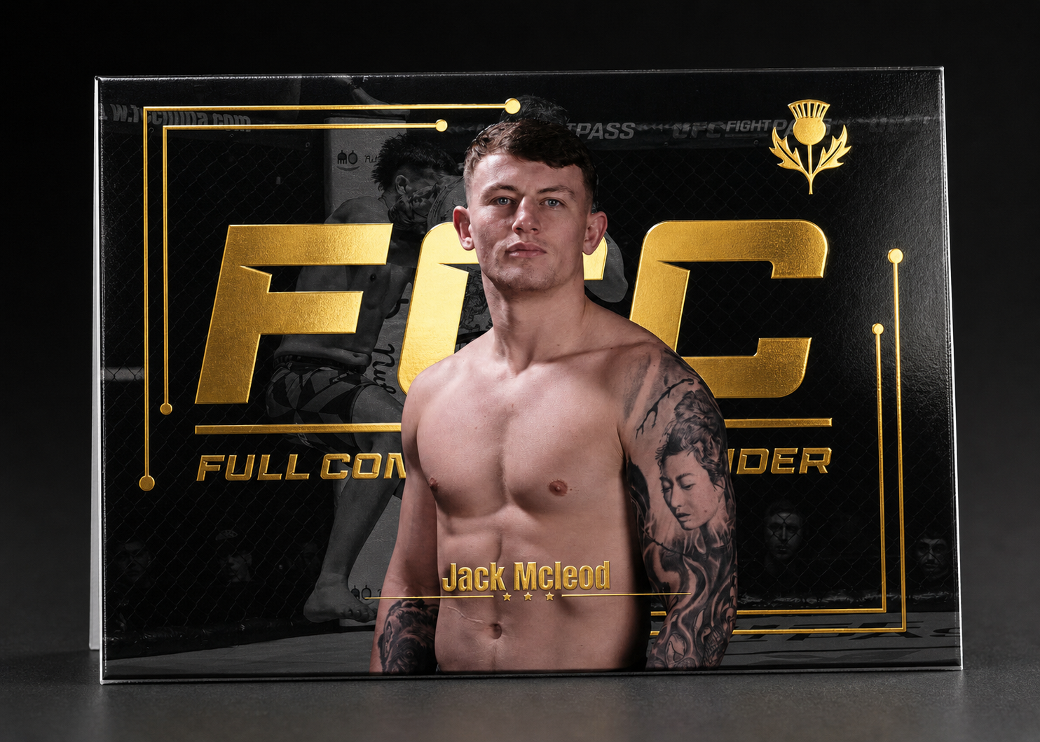Jack McLeod FCC Gold Edition Trading Card