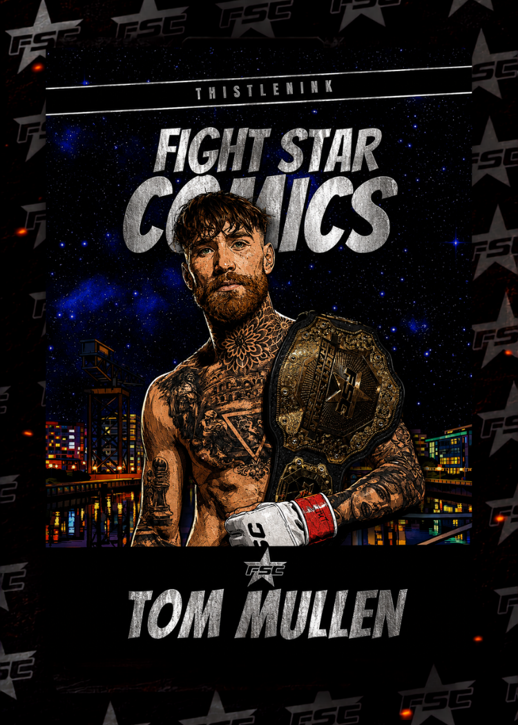 TOM MULLEN COMIC CARD