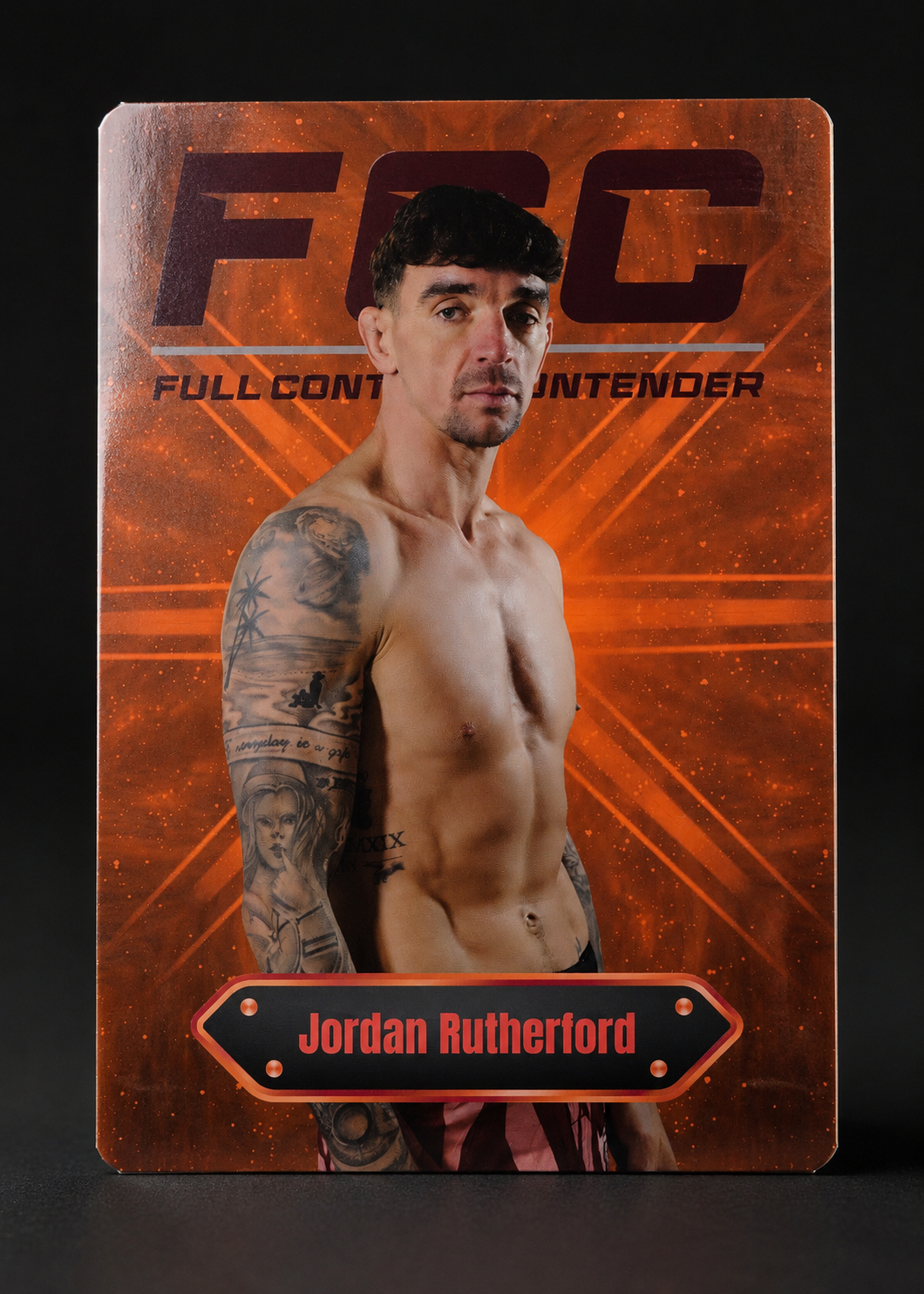 Jordan Rutherford FCC Base Trading Card