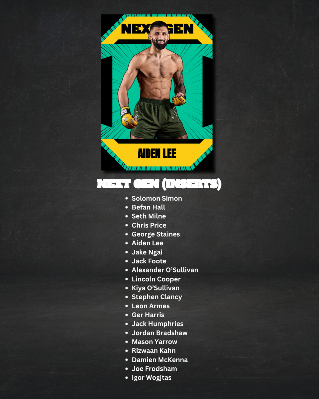 PRE-ORDER - TNI FIGHT VAULT - BEST IN BRITAIN & IRELAND -