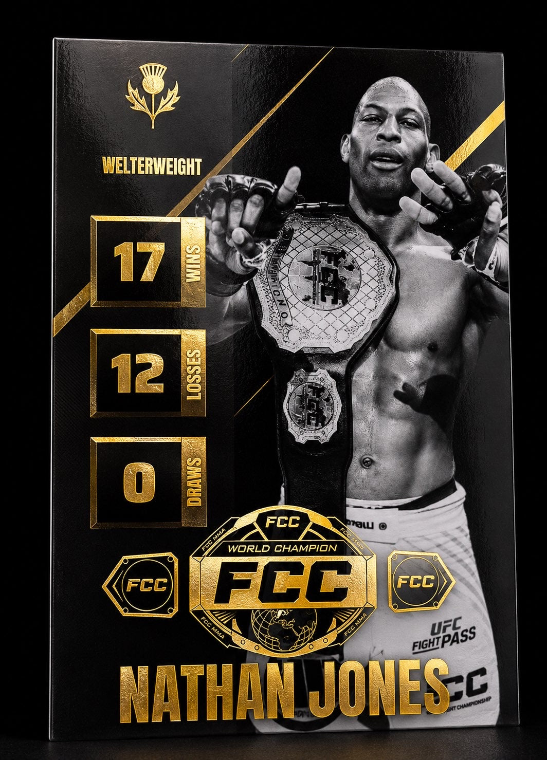 NATHAN JONES FCC “AND NEW” COLLECTIBLE CARD
