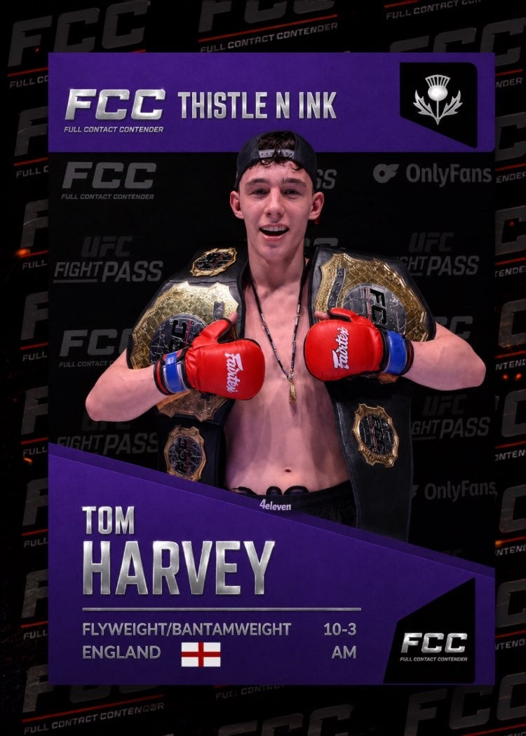 TOM HARVEY – TNI x FCC ONLINE EXCLUSIVE BASE CARD - PRE-ORDER