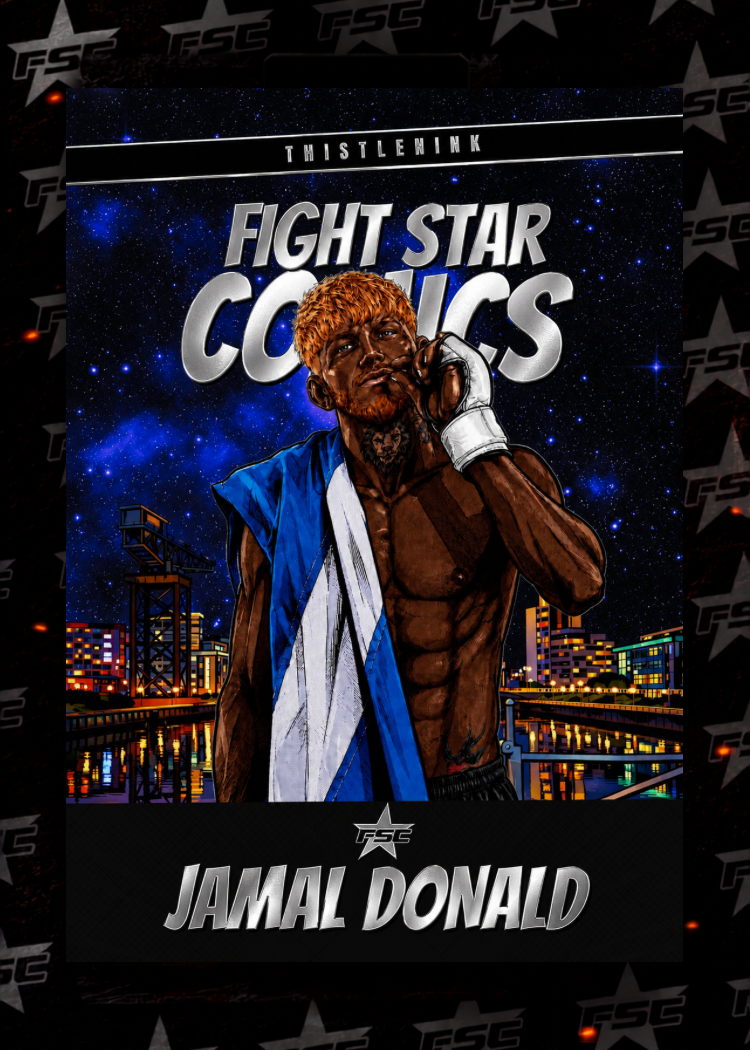 JAMAL DONALD COMIC CARD