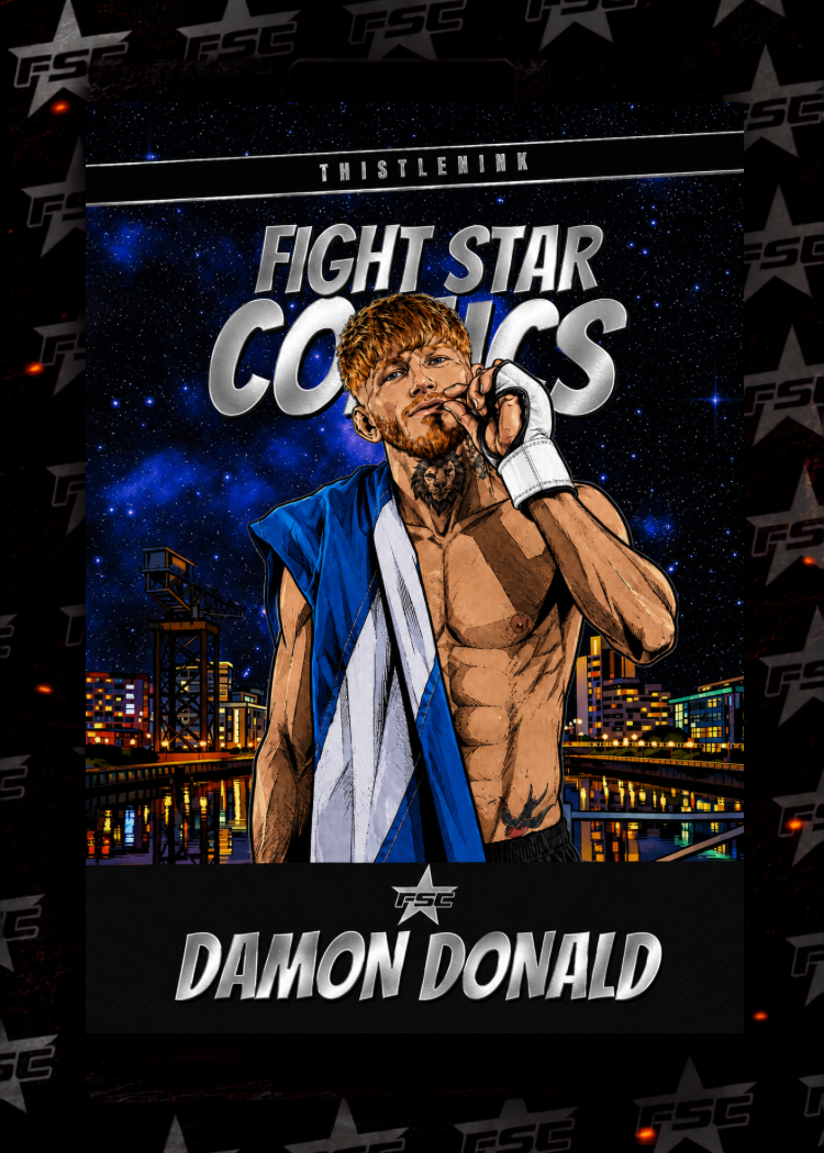 DAMON DONALD COMIC CARD